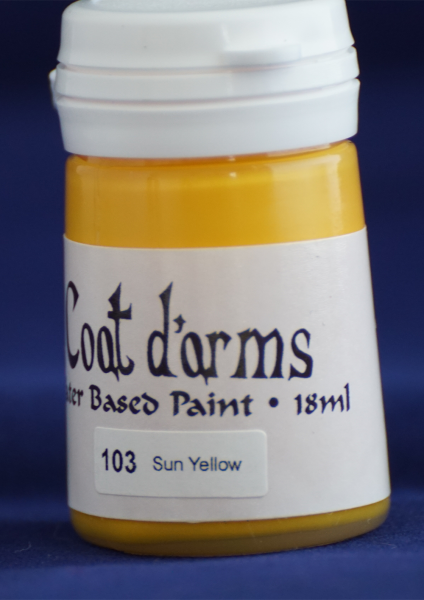 Coat d’arms 103 Sun Yellow
